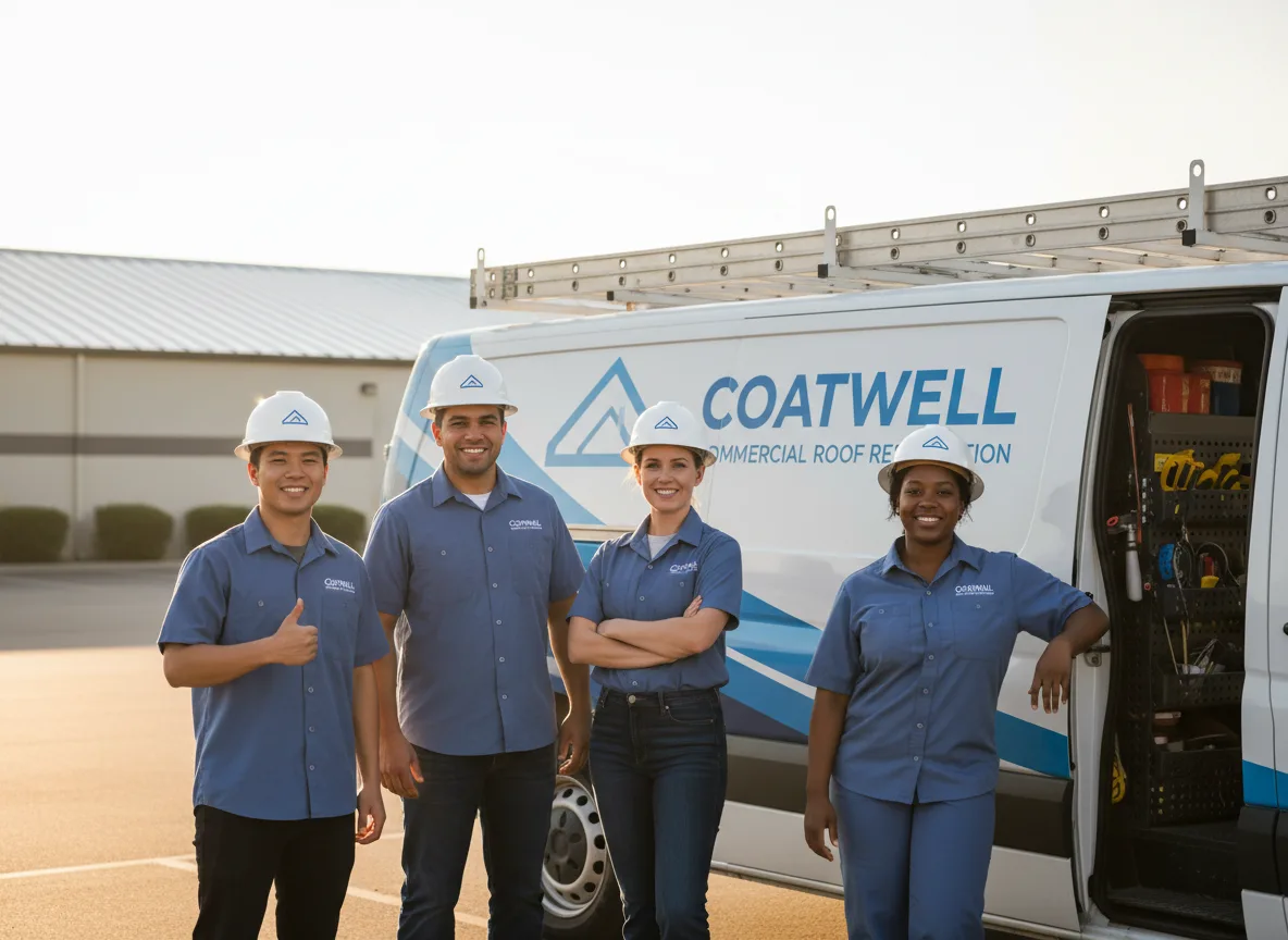 Commercial roof coating company in Chattanooga, OK